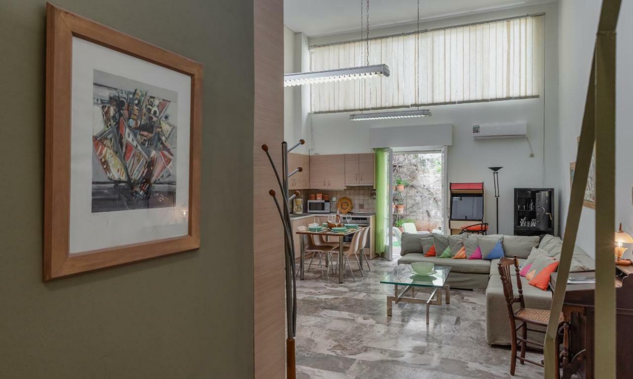 Apartamento Acropolis Koukaki Loft Private Garden Atenas Exterior foto